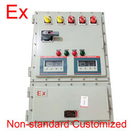 Tehlikeli Siteler İçin IEC Standart Patlamaya Dayanıklı Motor Marş / Durdurma Anahtarı Kutusu
